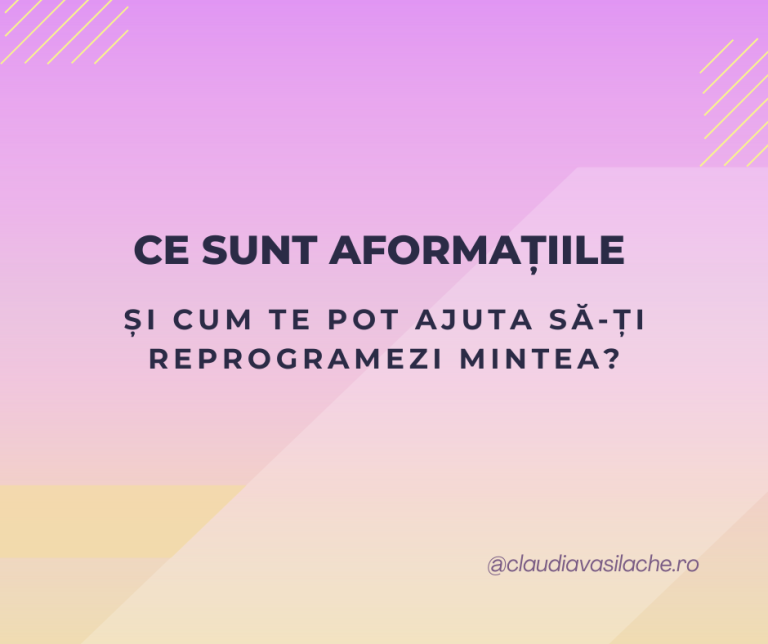 ce sunt aformațiile